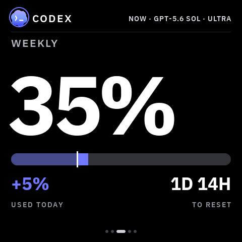 Codex working state with provider halo