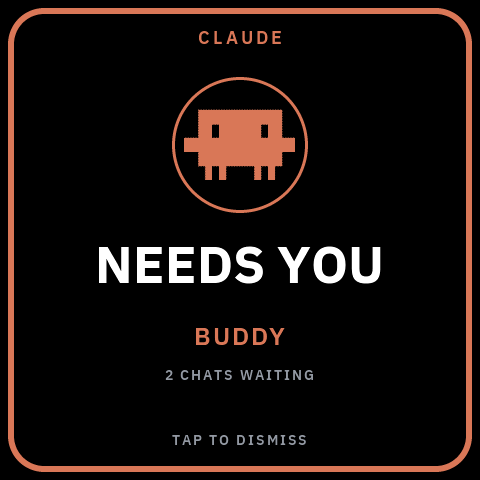 Two chats waiting, one queued