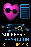 Offline search-animation preview with a character, browser and example source details